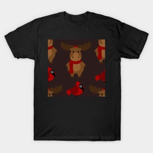 Moose and Cardinal T-Shirt